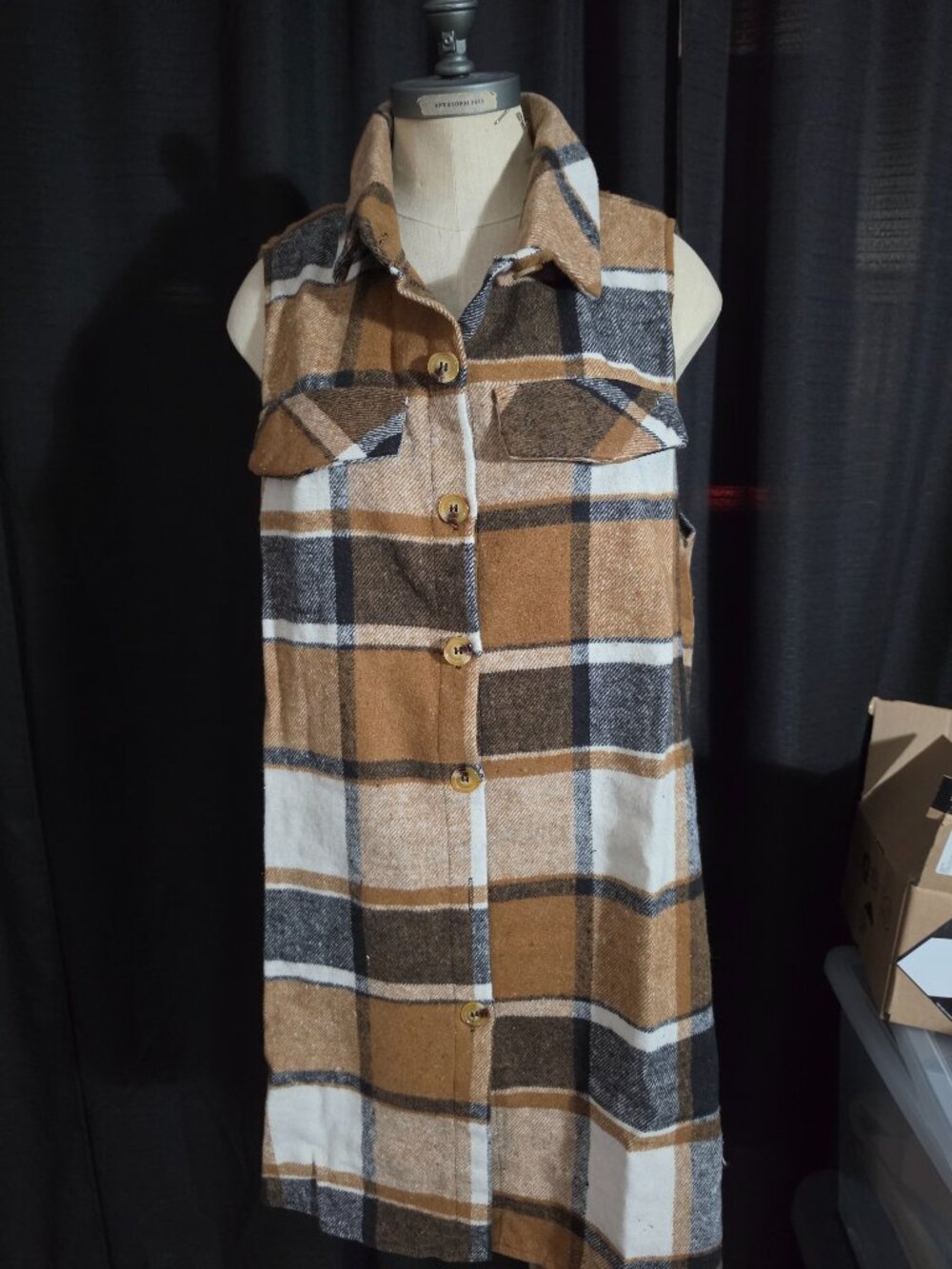 Shein Long Vest